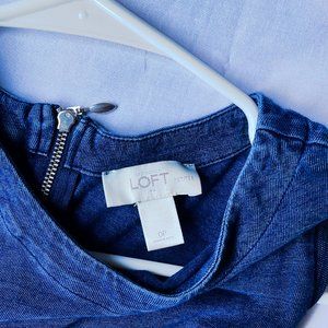 Blue Dress - Loft - 0P